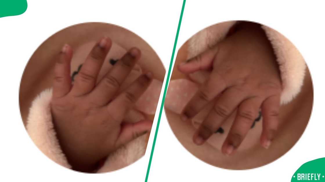 Shebeshxt's baby mama shows baby pic