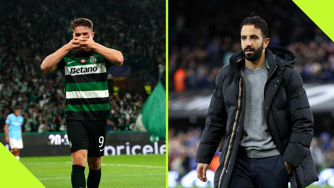 Ruben Amorim's Manchester United have been linked with a move for Sporting CP striker Viktor Gyokeres Ruben Amorim's Manchester United have been linked with a move for Sporting CP striker Viktor Gyokeres