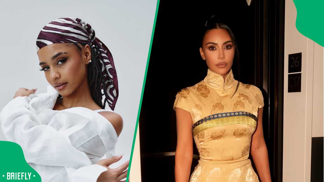 Kim Kardashian's use of That Girl had social media buzzing Kim Kardashian's use of That Girl had social media buzzing