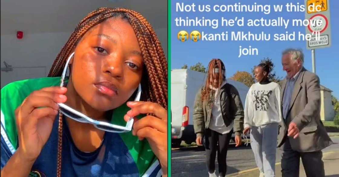 Two South African women did the Bhebha dance challenge with an old Irish man Two South African women did the Bhebha dance challenge with an old Irish man