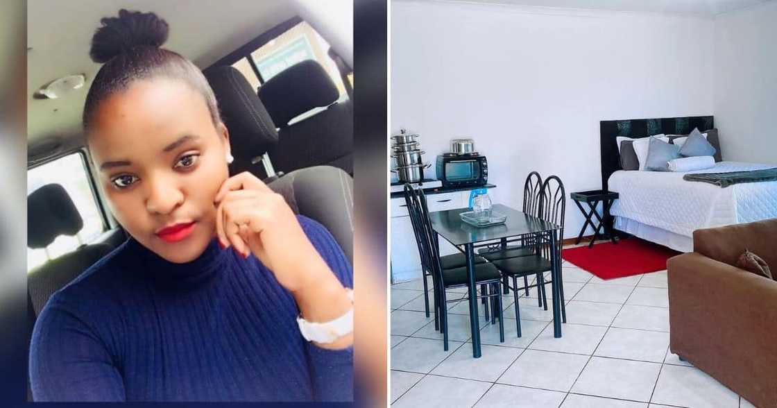 Woman turns one room into a house Woman turns one room into a house