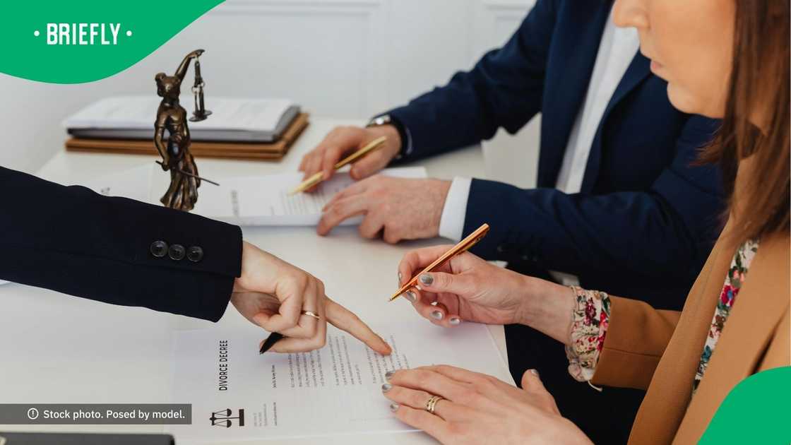 Woman wins divorce settlement