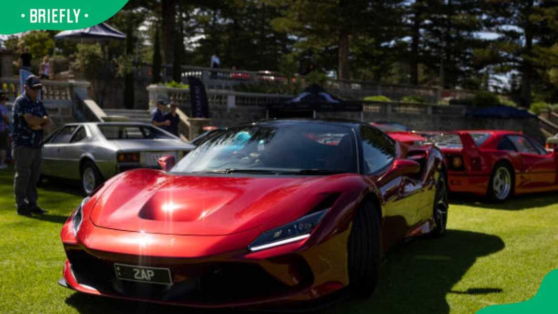 Patrick Mahomes Ferrari F8 Tributo