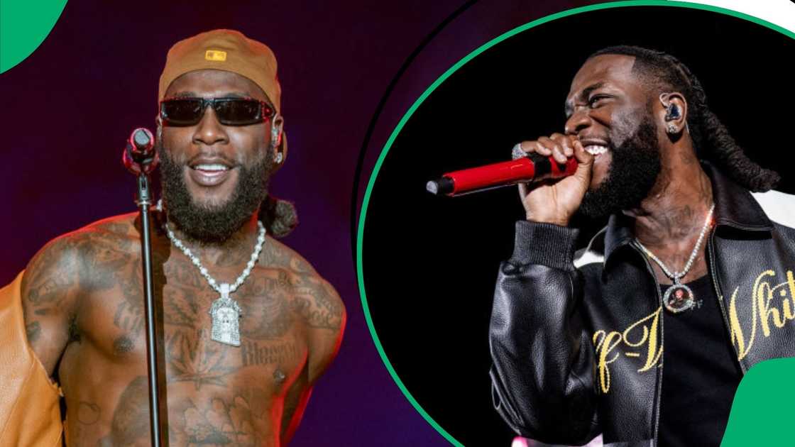 Burna Boy kicks fan during performance