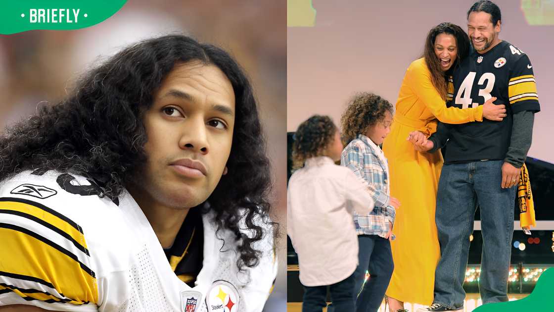 Troy Polamalu's family Troy Polamalu's family