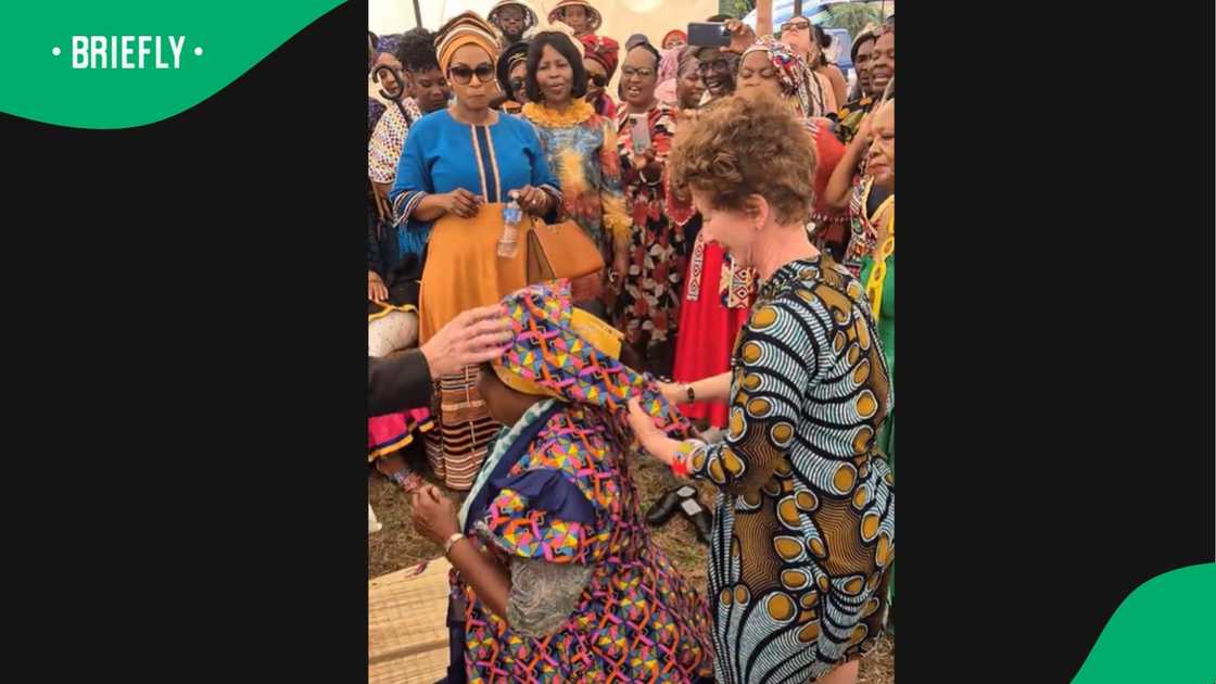 A wedding celebration went viral. A wedding celebration went viral.