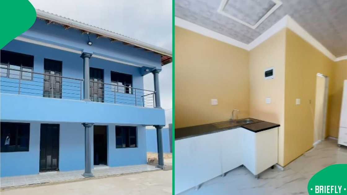 The screenshot on the left showed how the rooms look like on the inside