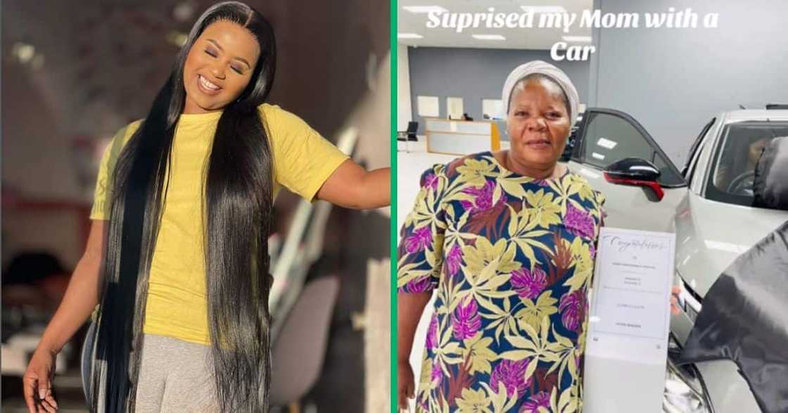 A woman surprised her mother with a brand new Omoda SUV in a heartwarming TikTok video A woman surprised her mother with a brand new Omoda SUV in a heartwarming TikTok video