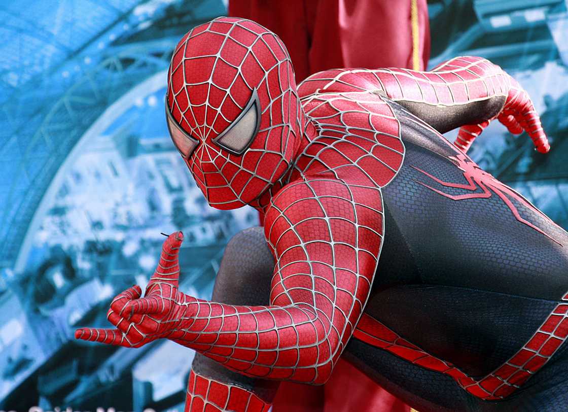 Man dressed as Spider-Man did not act like the character Man dressed as Spider-Man did not act like the character