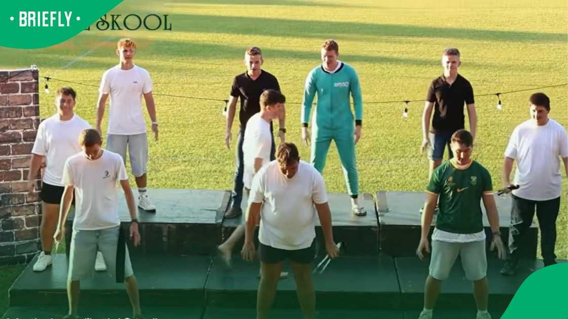 Learners from Gelofte Skool. Learners from Gelofte Skool.