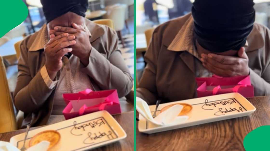 A TikTok video highlighted a grandmother’s heartfelt reaction during her daughter’s birthday celebration