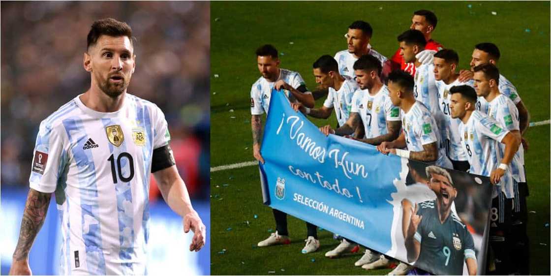 Argentina qualify for World Cup as Messi and teammates show solidarity to Aguero Argentina qualify for World Cup as Messi and teammates show solidarity to Aguero