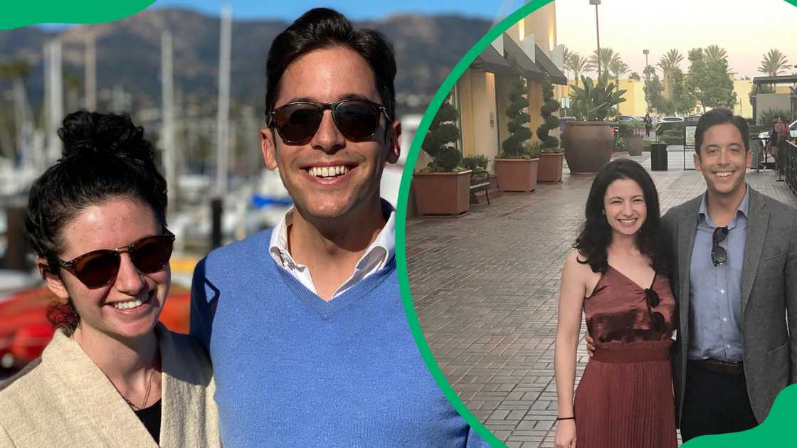 Alissa Mahler and Michael Knowles having a good time