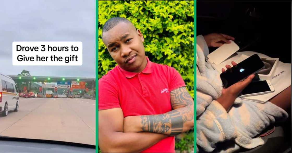 Man gifts baby mama an iPhone Man gifts baby mama an iPhone