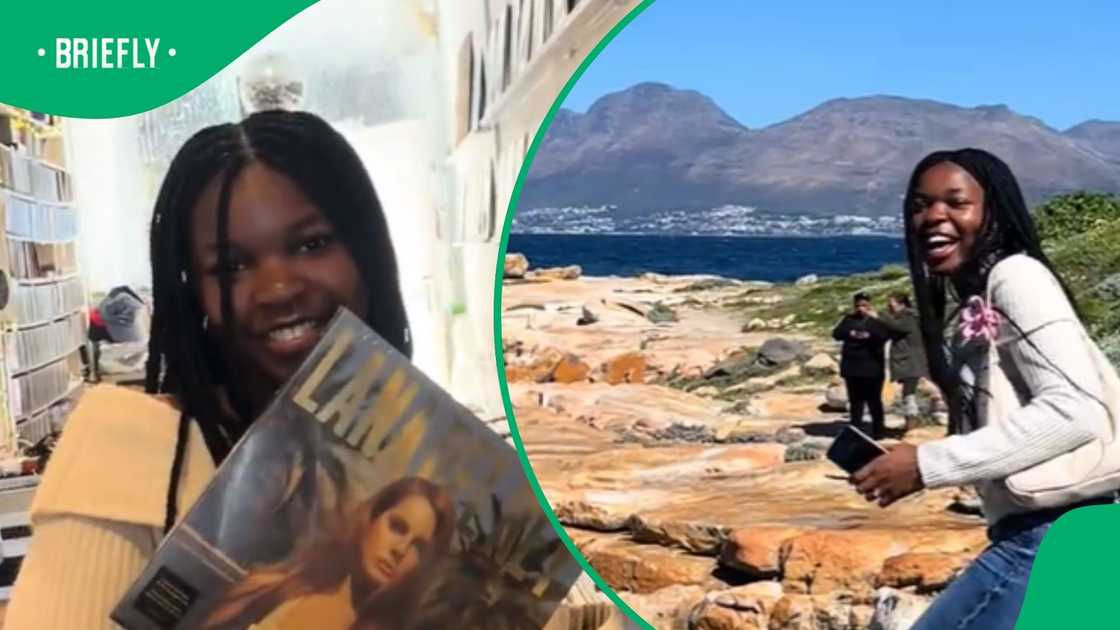 Thoko went sight seeing in Kalk Bay.