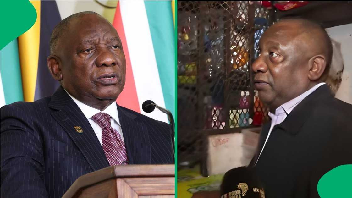 President Cyril Ramaphosa orders spaza shop crackdown, defends child food poisoning President Cyril Ramaphosa orders spaza shop crackdown, defends child food poisoning