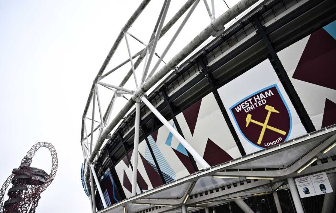 A photograph taken on February 15, 2025 shows the London Stadium A photograph taken on February 15, 2025 shows the London Stadium