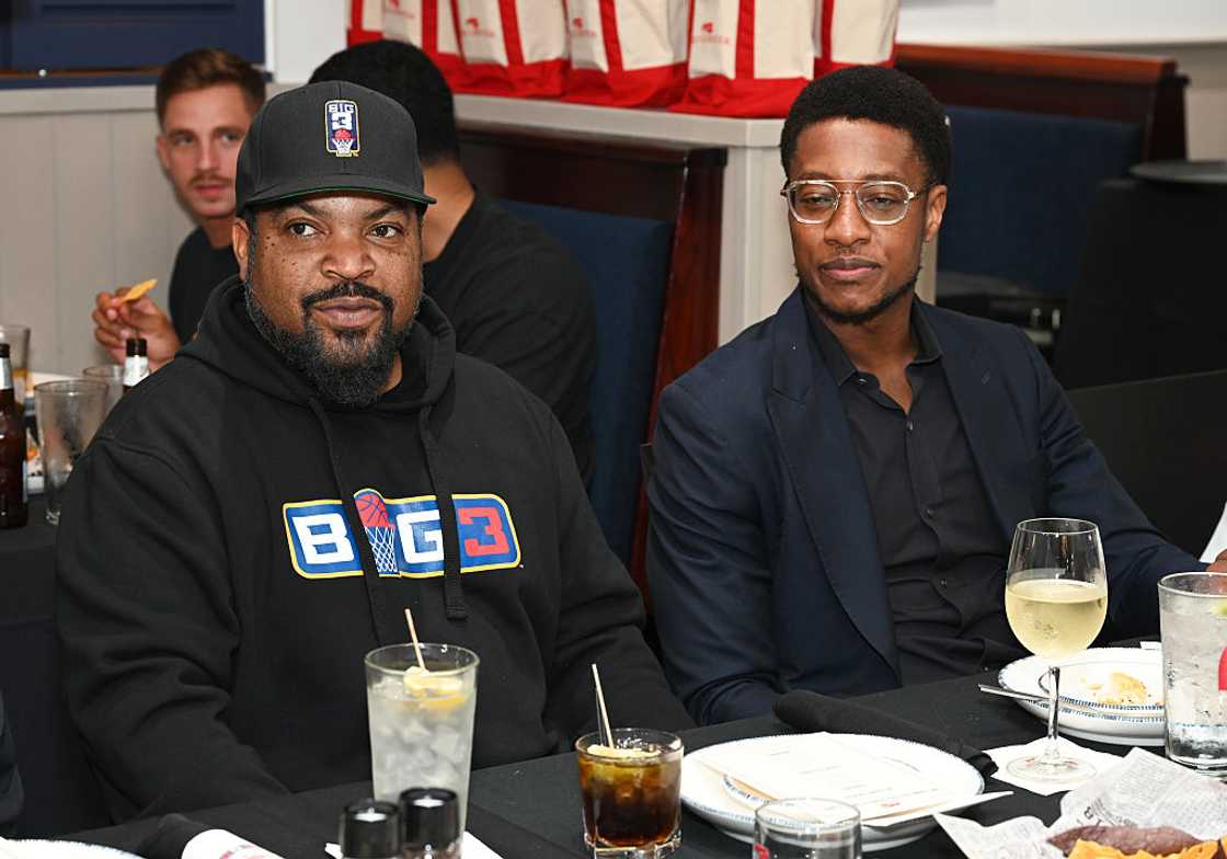 Ice Cube and Damola Adamolekun Ice Cube and Damola Adamolekun
