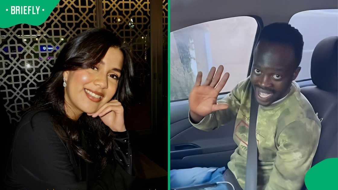 An e-hailing driver humbled his passenger. An e-hailing driver humbled his passenger.