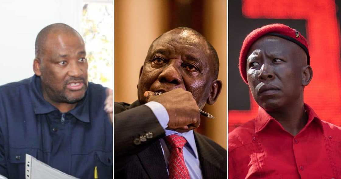 Gayton McKenzie_Cyril Ramaphosa_Julius Malema