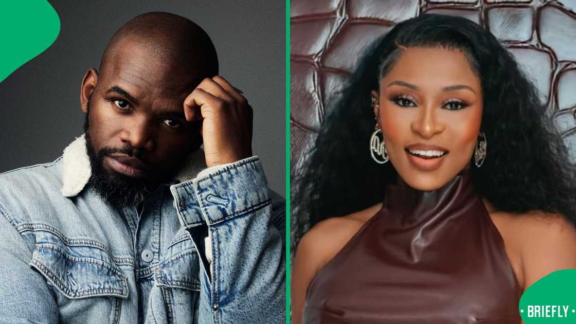 Online users were confused by Siv Ngesi's comment about DJ Zinhle Online users were confused by Siv Ngesi's comment about DJ Zinhle