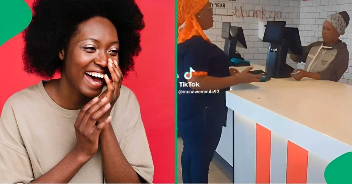 Mzansi was amused by a woman at KFC Mzansi was amused by a woman at KFC