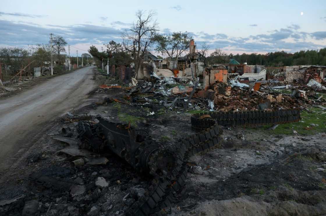 Fighting for the eastern Donetsk region has levelled towns and villages as Ukrainian forces reclaim captured territory from Russian forces Fighting for the eastern Donetsk region has levelled towns and villages as Ukrainian forces reclaim captured territory from Russian forces