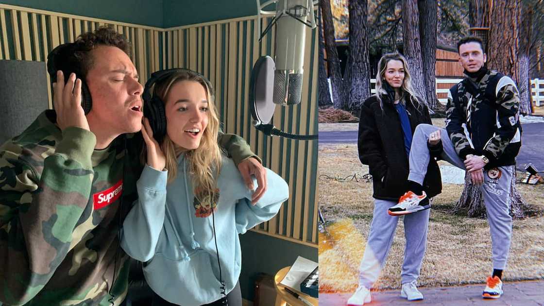 Logic and his wife Brittney Noell Logic and his wife Brittney Noell