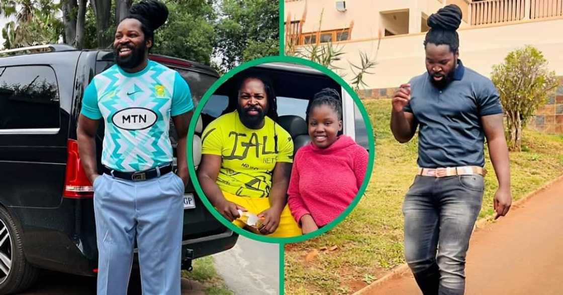 Big Zulu's daughter accompanied him to Metro FM. Big Zulu's daughter accompanied him to Metro FM.