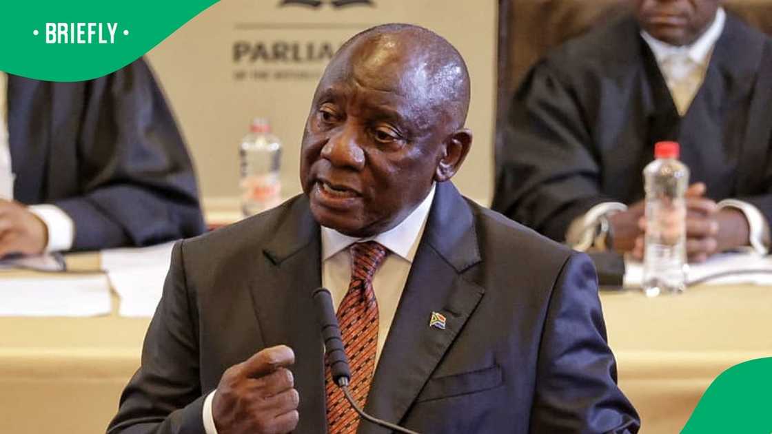 Cyril Ramaphosa said the government aims to create more jobs Cyril Ramaphosa said the government aims to create more jobs