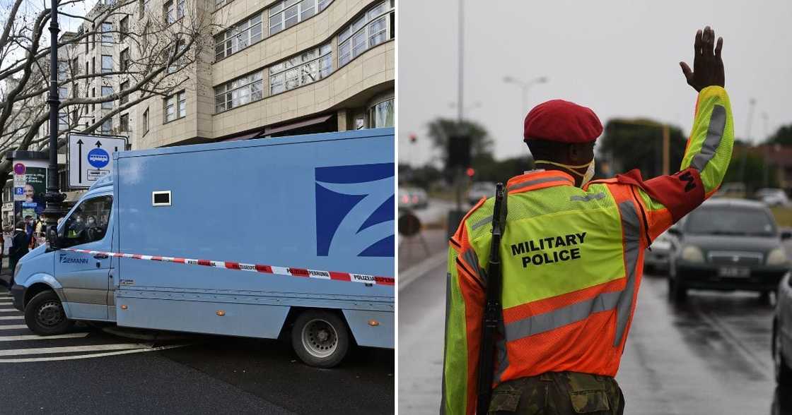 3 cash-in-transit SA robbers arrested caught in Botswana weapons seized 3 cash-in-transit SA robbers arrested caught in Botswana weapons seized