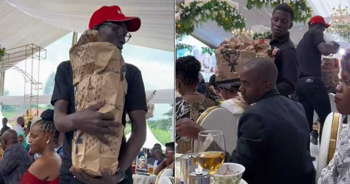 KFC served to wedding guests KFC served to wedding guests