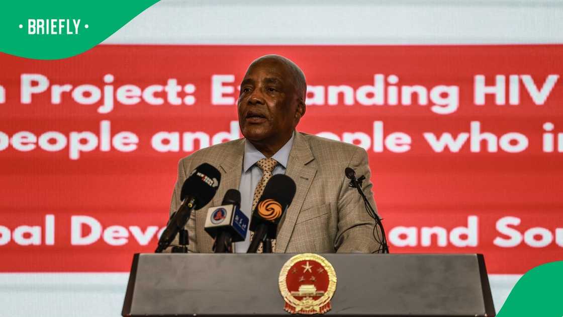 Aaron Motsoaledi discussed the scurge of counterfeit medication