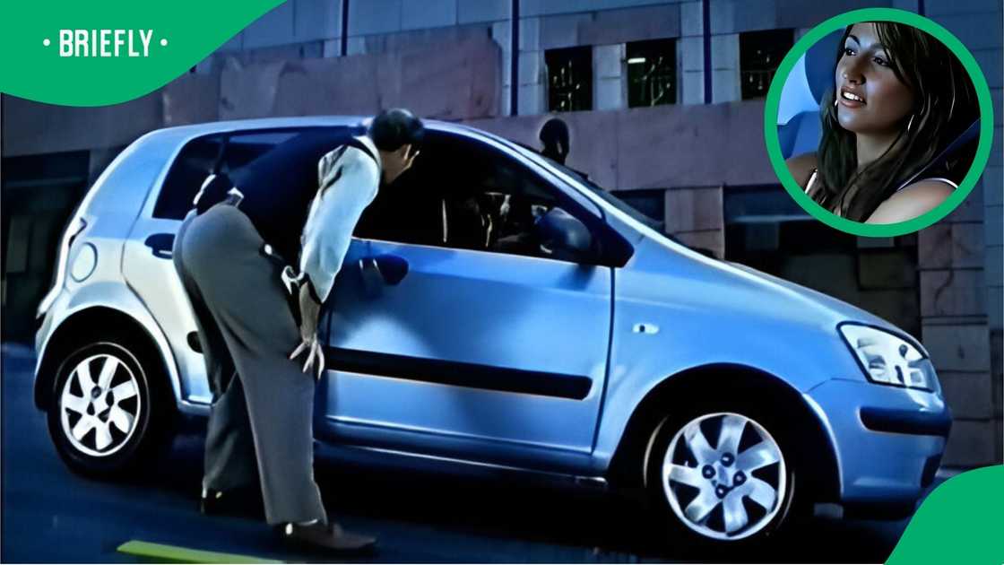A screenshot of a throwback video for a Hyundai Getz. A screenshot of a throwback video for a Hyundai Getz.