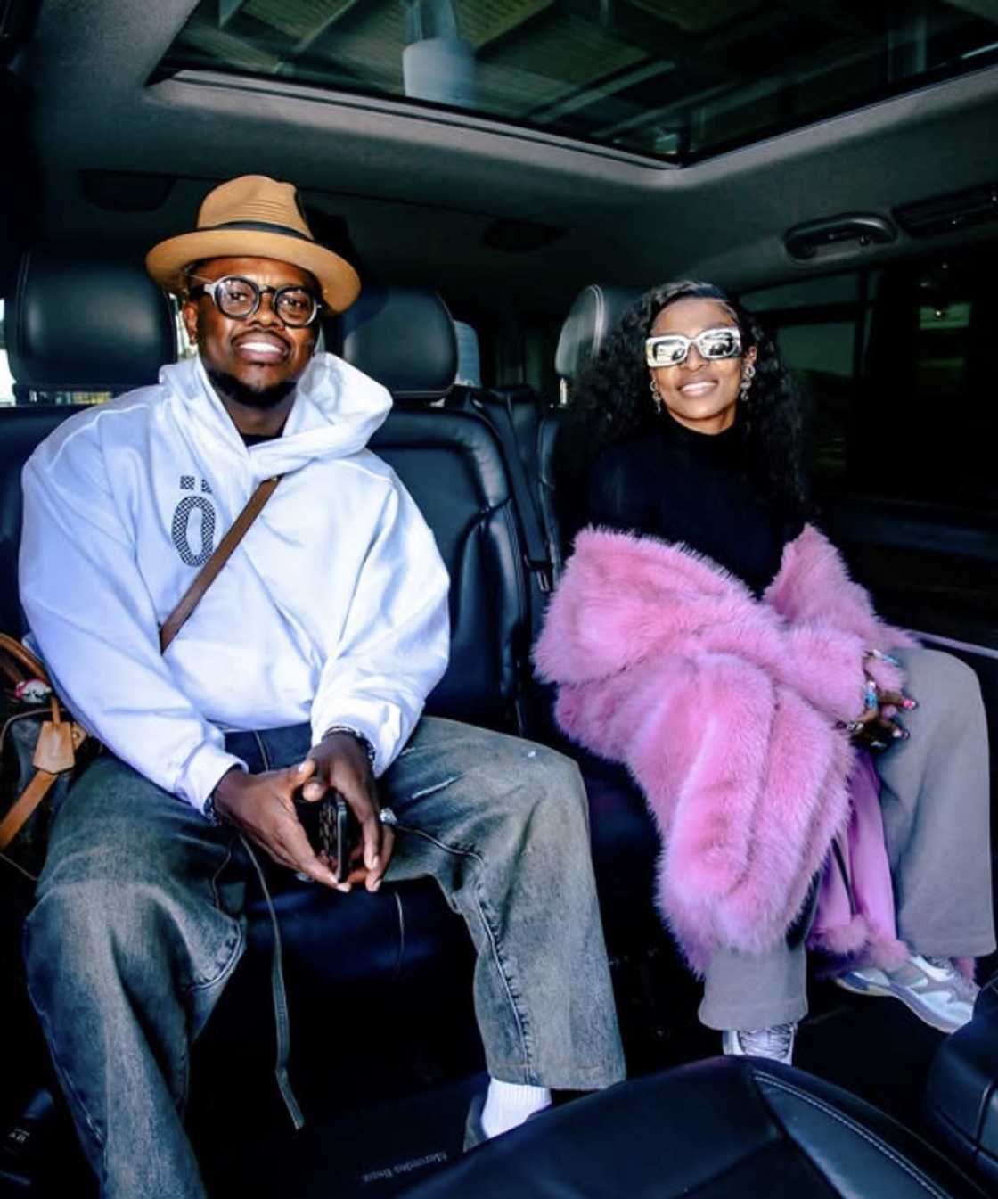 DJ Zinhle shared the comments about her husband's alleged infidelity hurt her