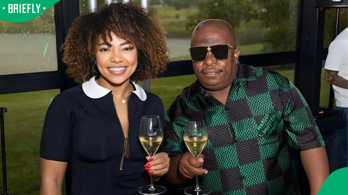 Prominent Taxi Boss Bafana Sindane and Amanda du Pont Prominent Taxi Boss Bafana Sindane and Amanda du Pont