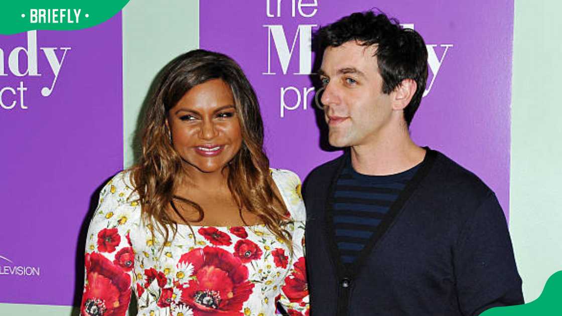 Mindy Kaling and B.J. Novak at FYC Panel Mindy Kaling and B.J. Novak at FYC Panel