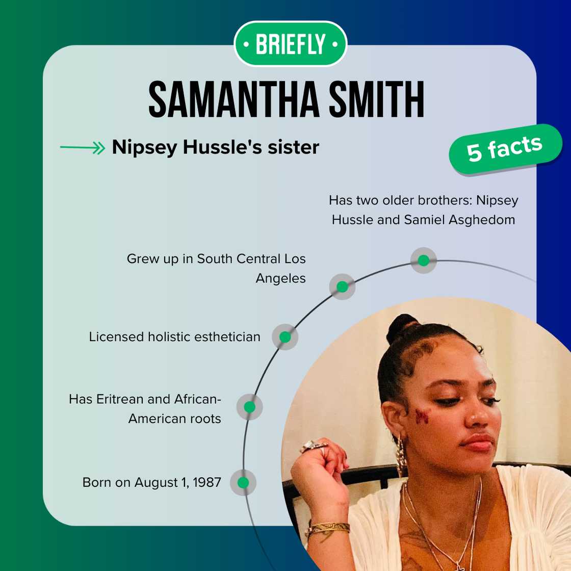 Meet Nipsey Hussle s Sister Samantha Smith The Guardian Of Emani And Meet Nipsey Hussle s Sister Samantha Smith The Guardian Of Emani And