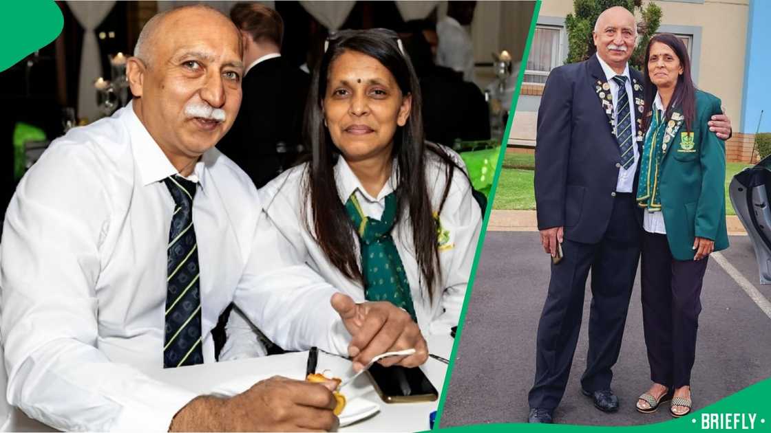 Gita and Ravindh Soorajlal. Gita and Ravindh Soorajlal.