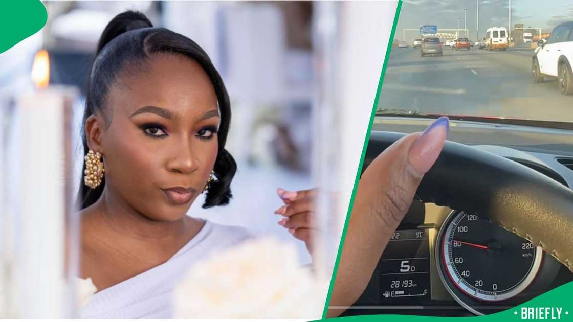 She was comforted by many social media users who told her to drive often She was comforted by many social media users who told her to drive often