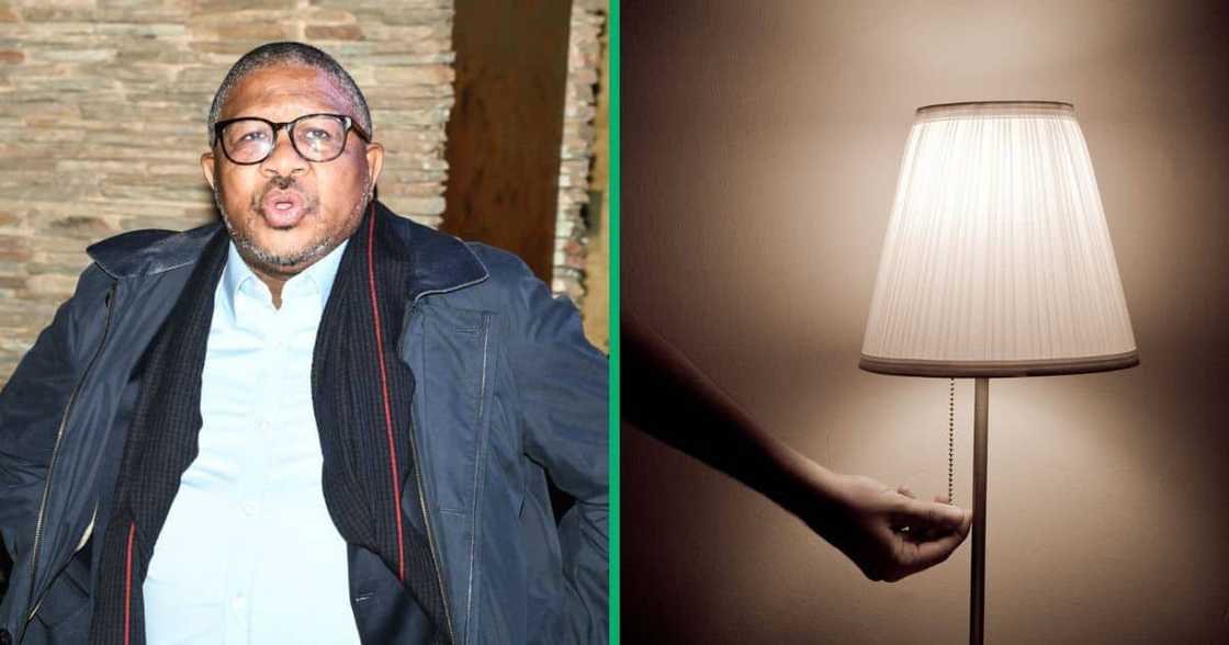 Fikile Mbalula caused outrage for praising the ANC for providing electricity Fikile Mbalula caused outrage for praising the ANC for providing electricity