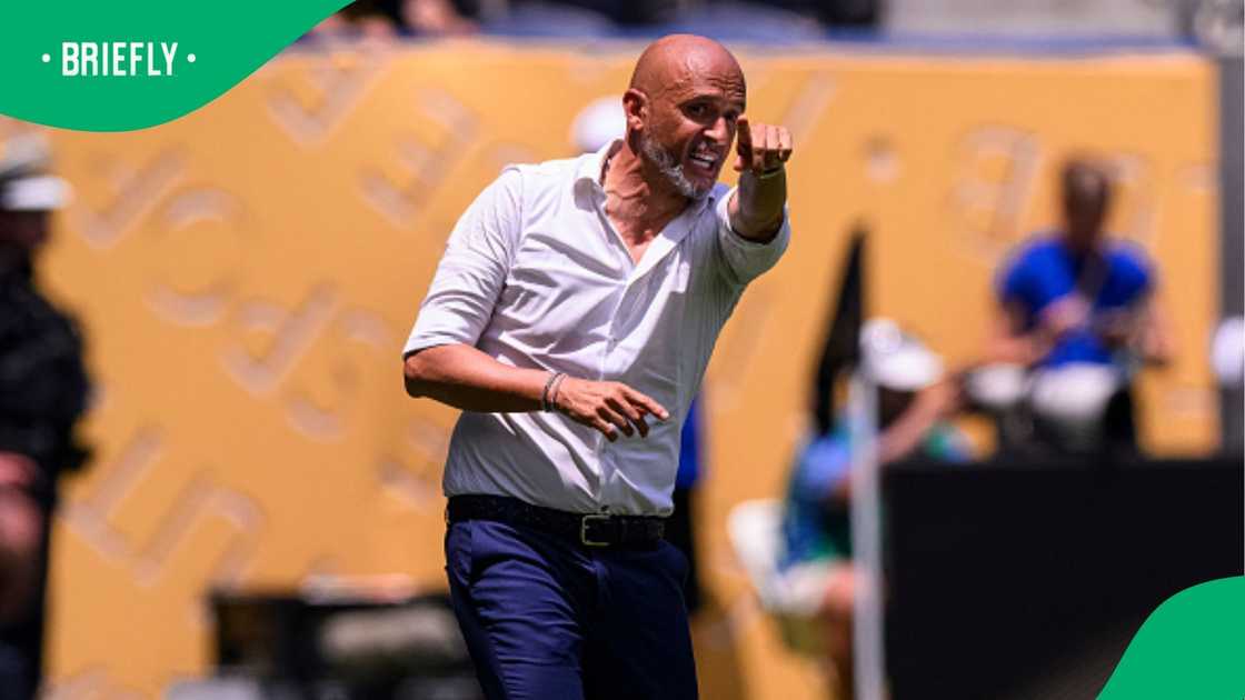 Miguel Cardoso's Mamelodi Sundowns are set to face Kaizer Chiefs.