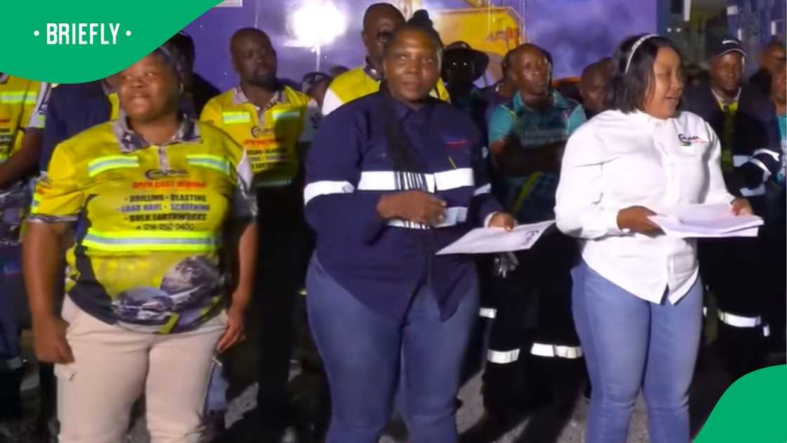 Employees at MySol Holdings & Logistics celebrated after being informed about getting R20,000 more Employees at MySol Holdings & Logistics celebrated after being informed about getting R20,000 more