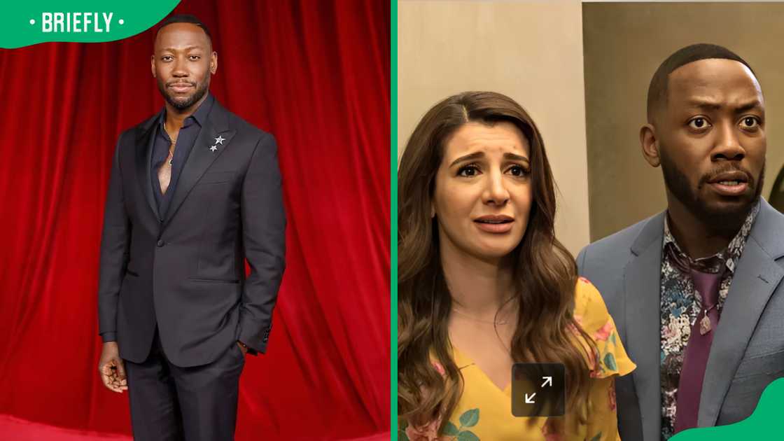 Nasim Pedrad and Lamorne Morris Nasim Pedrad and Lamorne Morris
