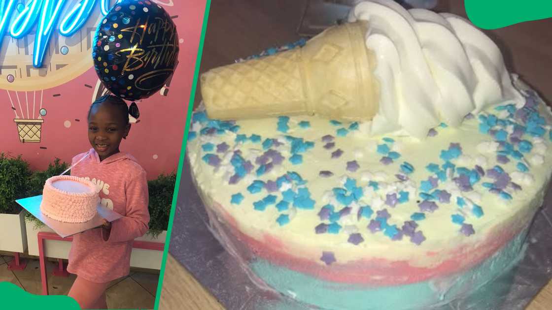 Milky Lane ice cream cake