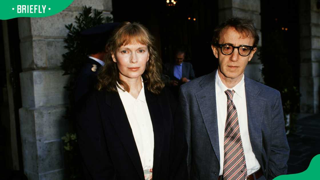 Woody Allen and Mia Farrow Woody Allen and Mia Farrow