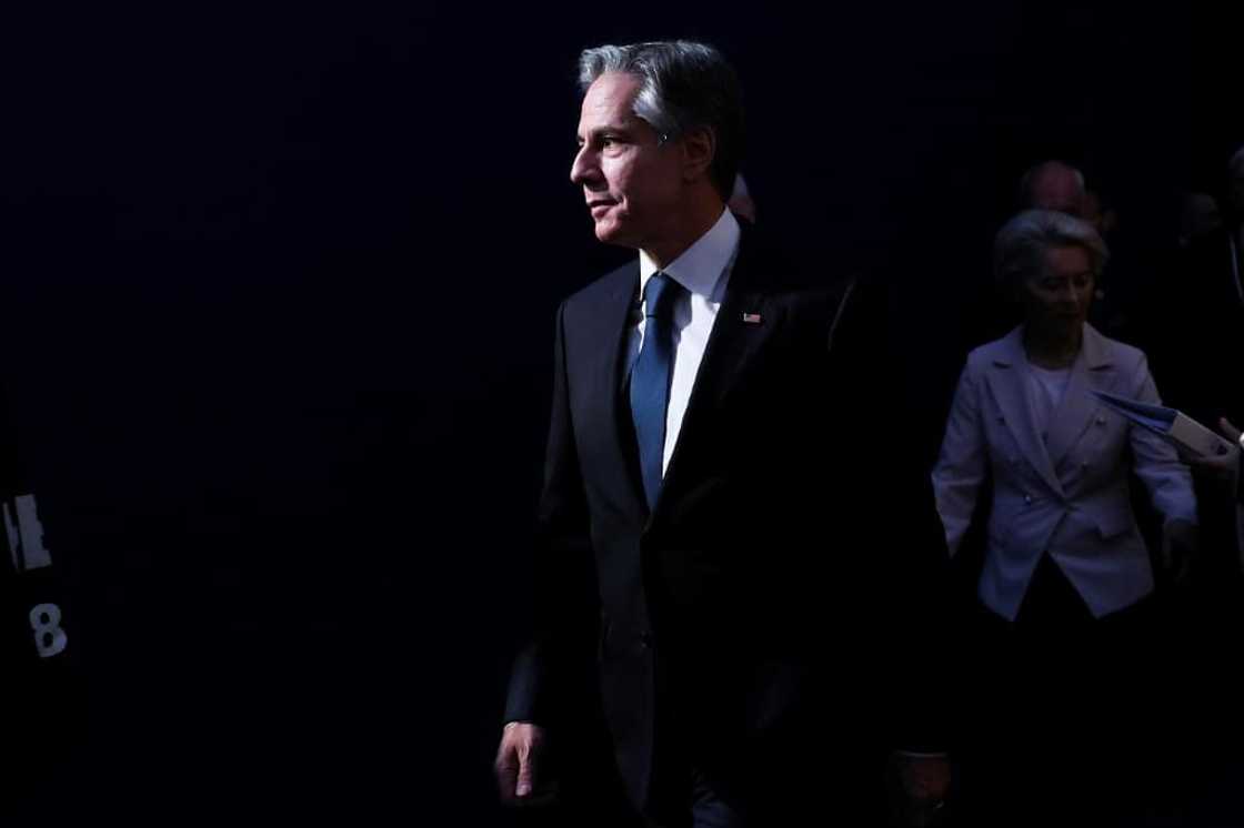 US Secretary of State Anthony Blinken announced more than $1.3 billion in additional aid US Secretary of State Anthony Blinken announced more than $1.3 billion in additional aid