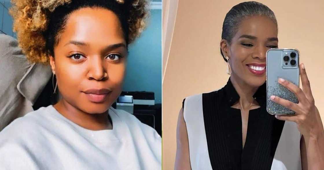 Connie Ferguson, daughter Lesedi, touching note, book Connie Ferguson, daughter Lesedi, touching note, book