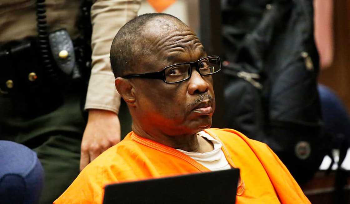 Lonnie David Franklin Jr., an American serial killer, in an LA court Lonnie David Franklin Jr., an American serial killer, in an LA court