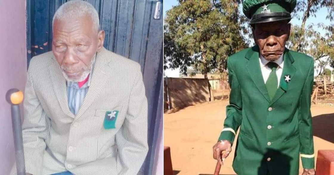 Grandpa, 105, birthday, madala, Facebook, reactions Grandpa, 105, birthday, madala, Facebook, reactions